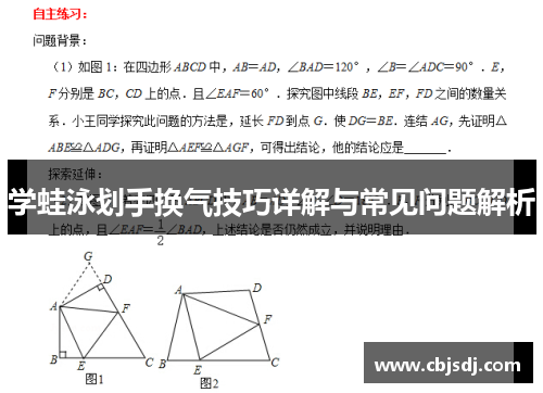 学蛙泳划手换气技巧详解与常见问题解析